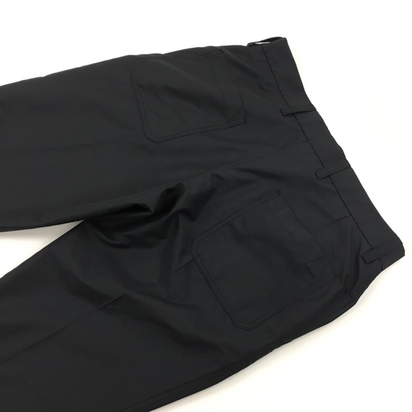 Men's J. Lindeberg Black Flat Front Golf Pants. - Picture 6 of 6